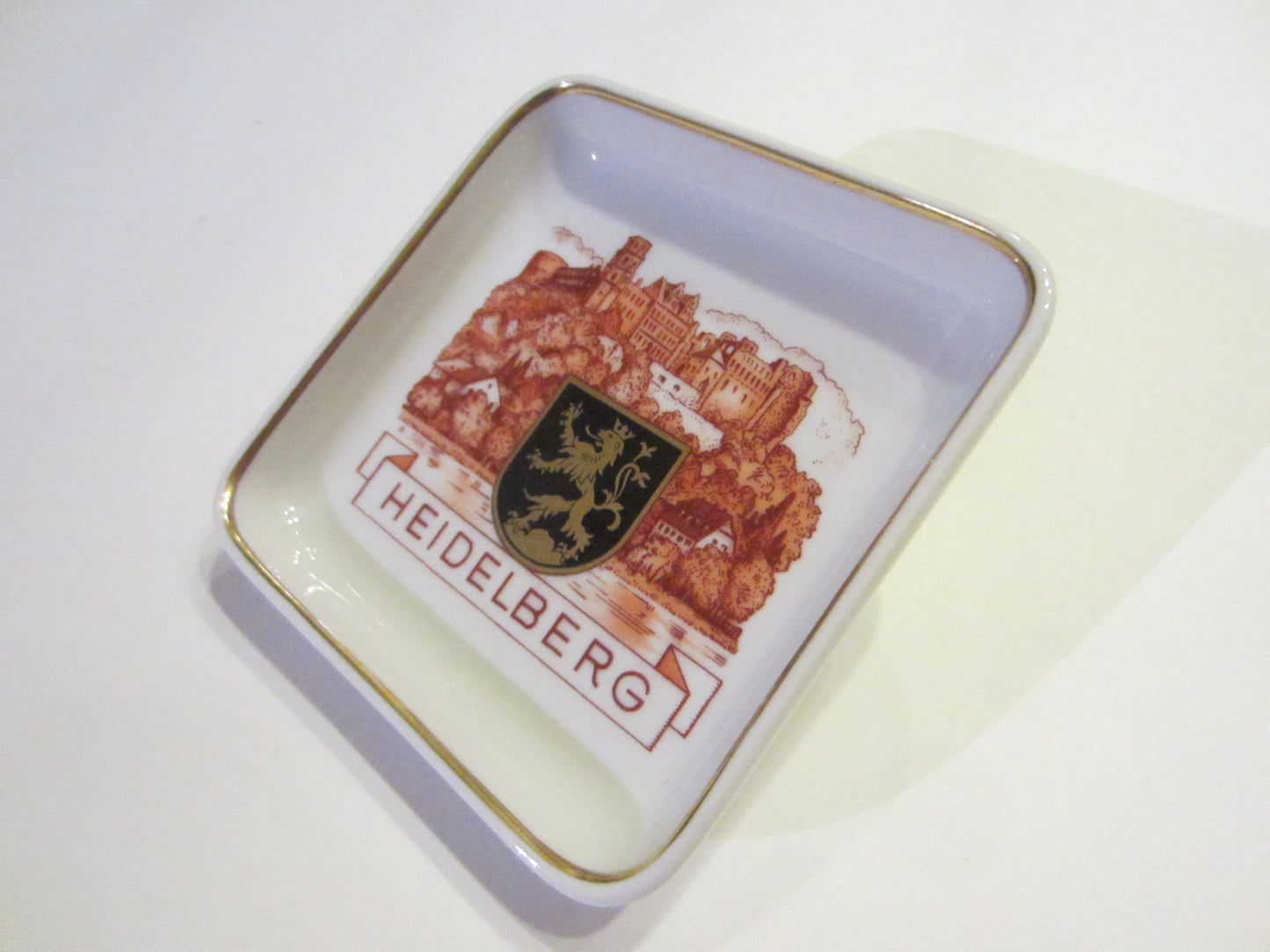 Selb Bavaria Heidelberg Square Tray H Co Heimrich Porzellan