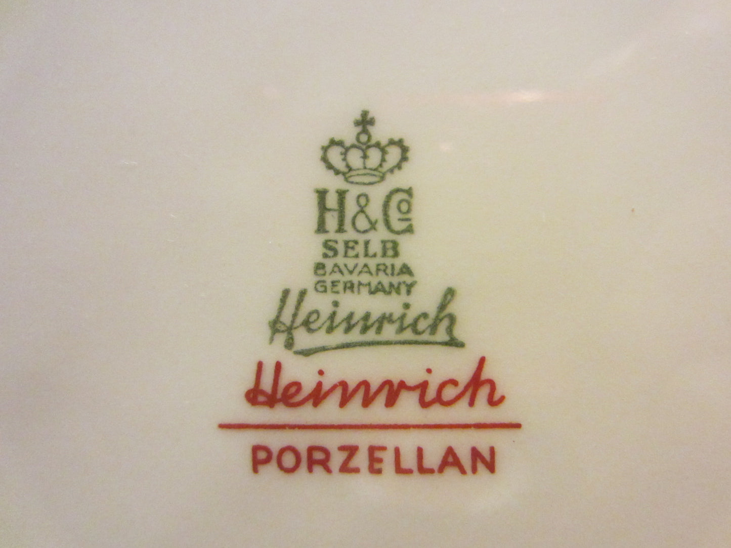 Selb Bavaria Heidelberg Square Tray H Co Heimrich Porzellan