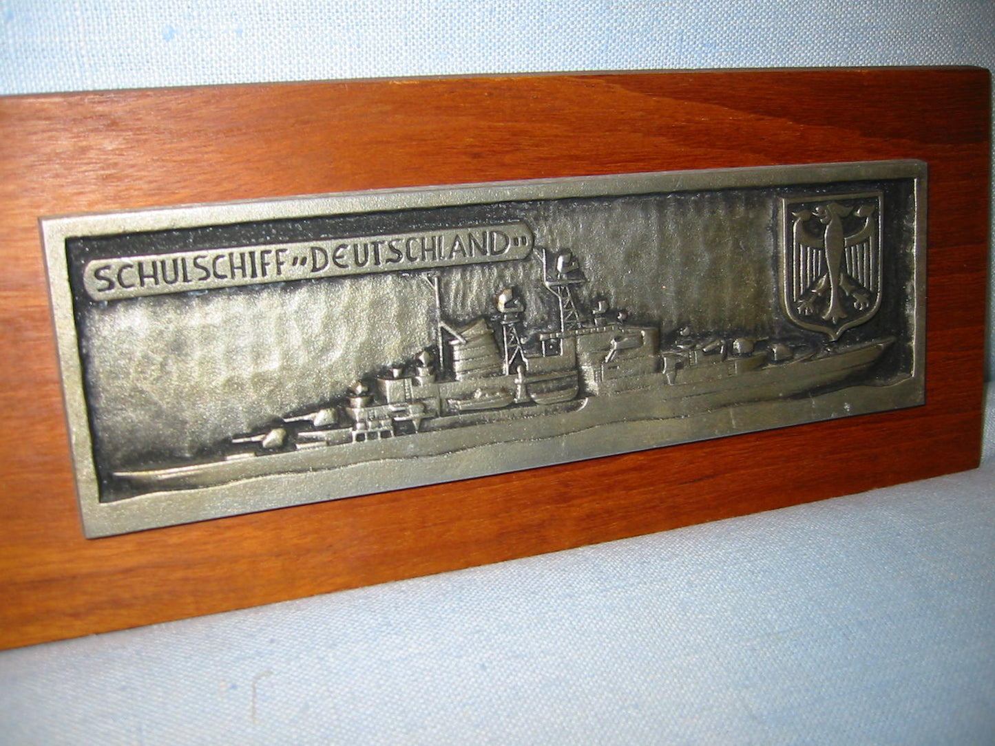 Schulschiff Deutschland Plaque Blohm Voss Hamburg WG Wall Decor - Designer Unique Finds 