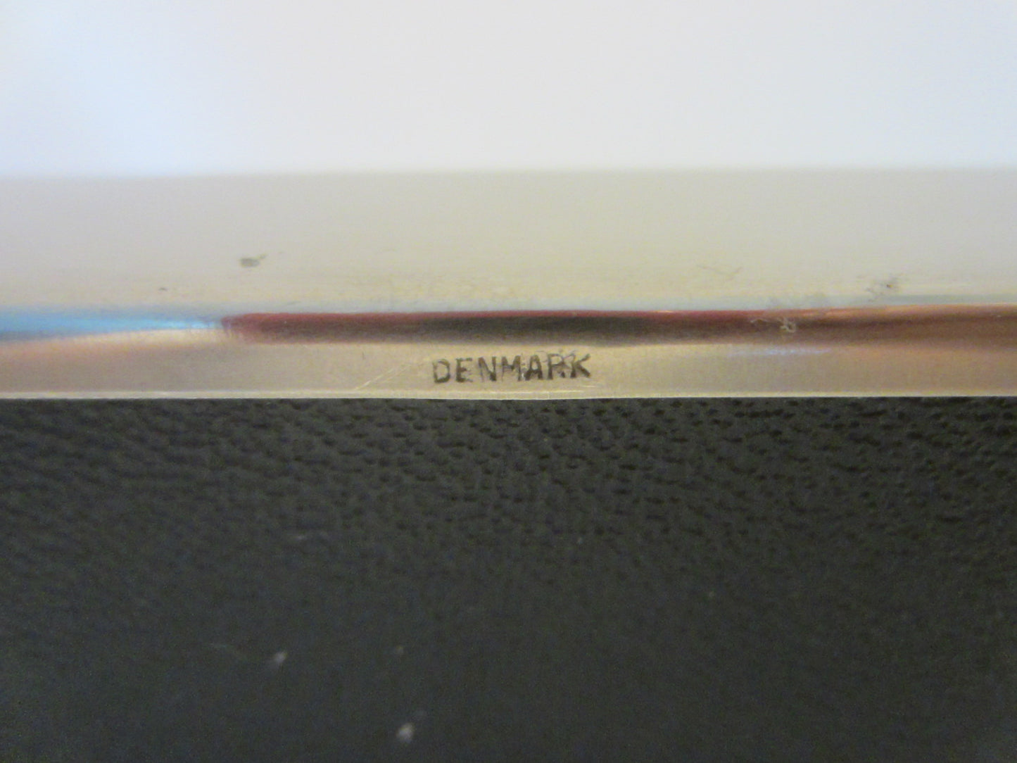 Denmark Silver Plated Humidor Tobacco Box Mid Century Modern