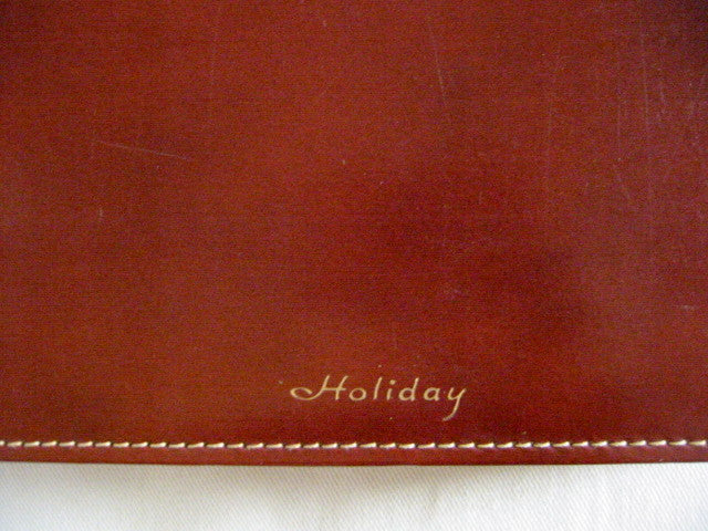 Holiday Brown Jewelry Case Organizer Emboss Shields - Designer Unique Finds 
 - 2