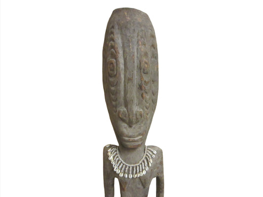 Folk Art African Style Tribal Figure Carving Baule Sculpture