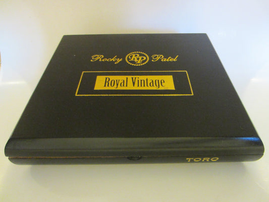 Rocky Patel Royal Toro Humidor Black Hand Made Box