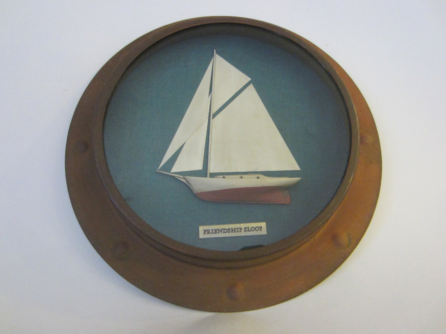 Friendship Sloop Model Sailboat Copper Frame Art By Seaway Production