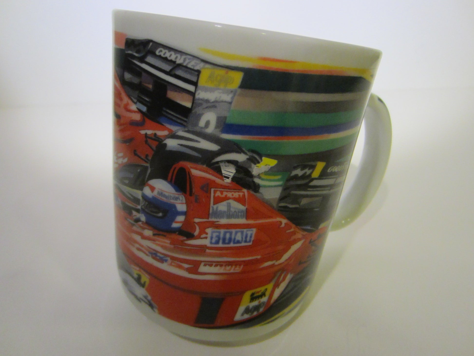 Chaleur By Randy Owens Racing Car Ceramic Mug - Designer Unique Finds 