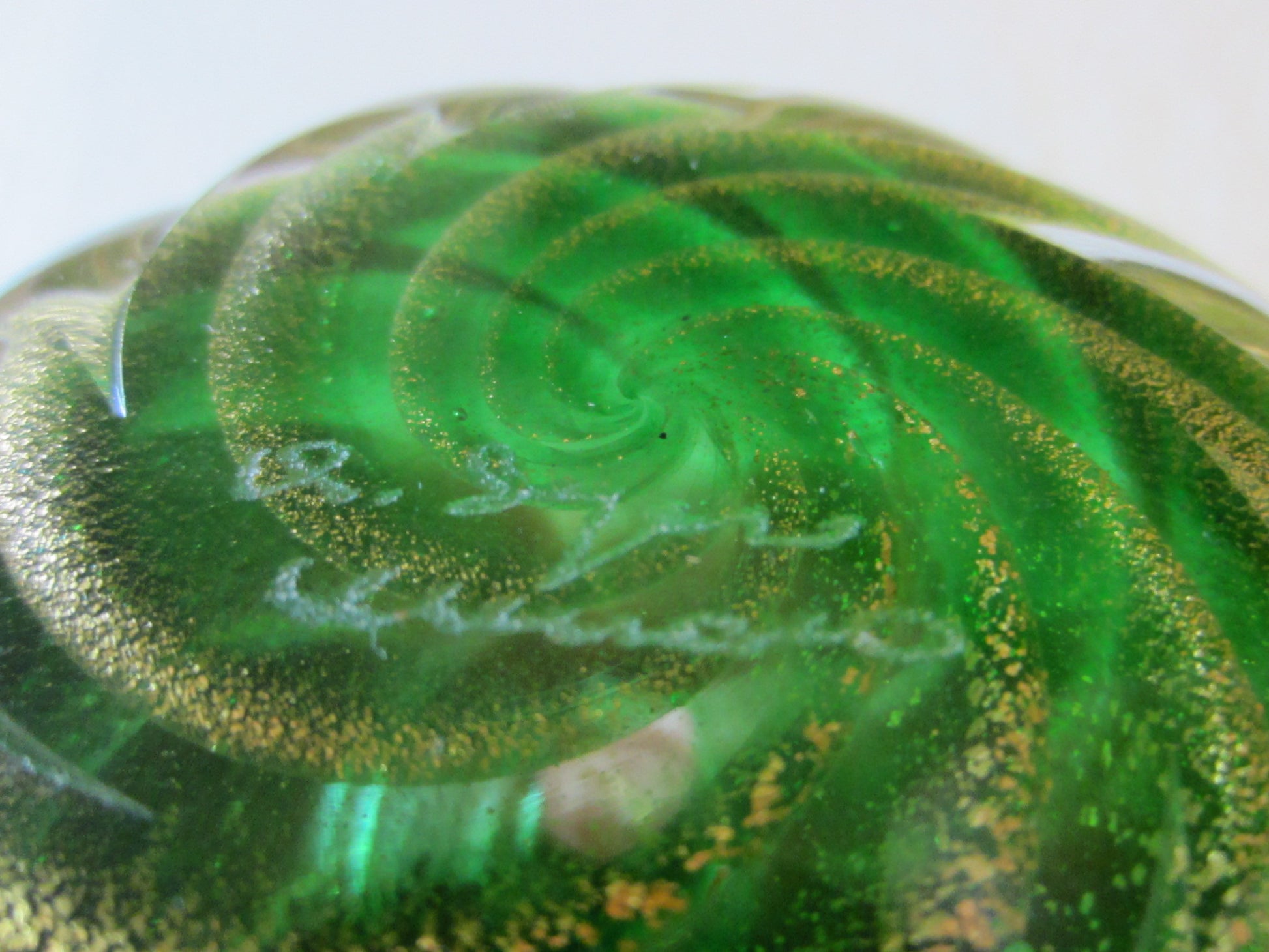 Archimede Seguso Murano Spiral Bottle Style Paperweight - Designer Unique Finds 
 - 3