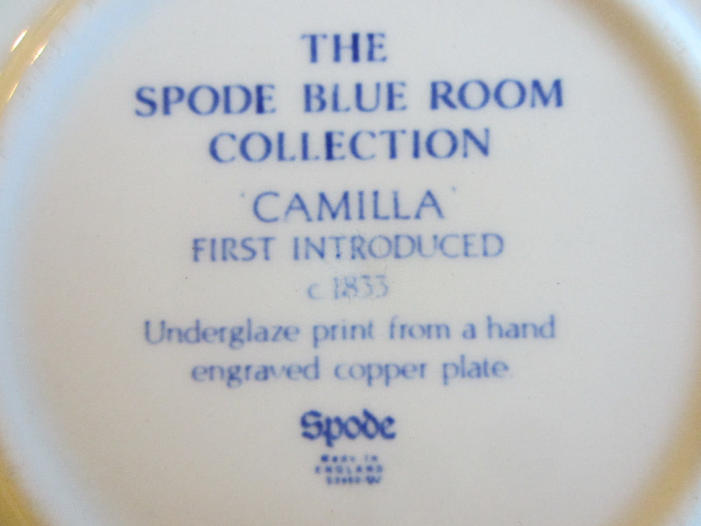 The Spode Blue Room Collection Camilla England Porcelain Bowl