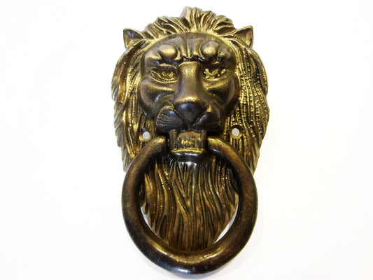 Brass Lion Door Knocker