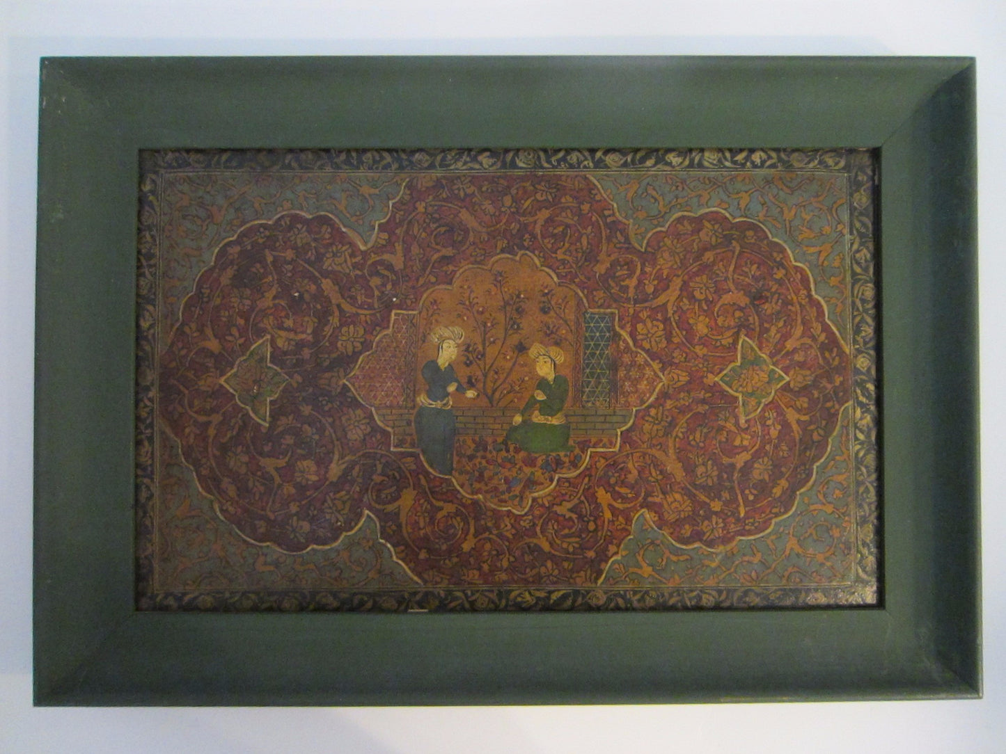 Persian Miniature The Golden Age Folk Panel Art - Designer Unique Finds 