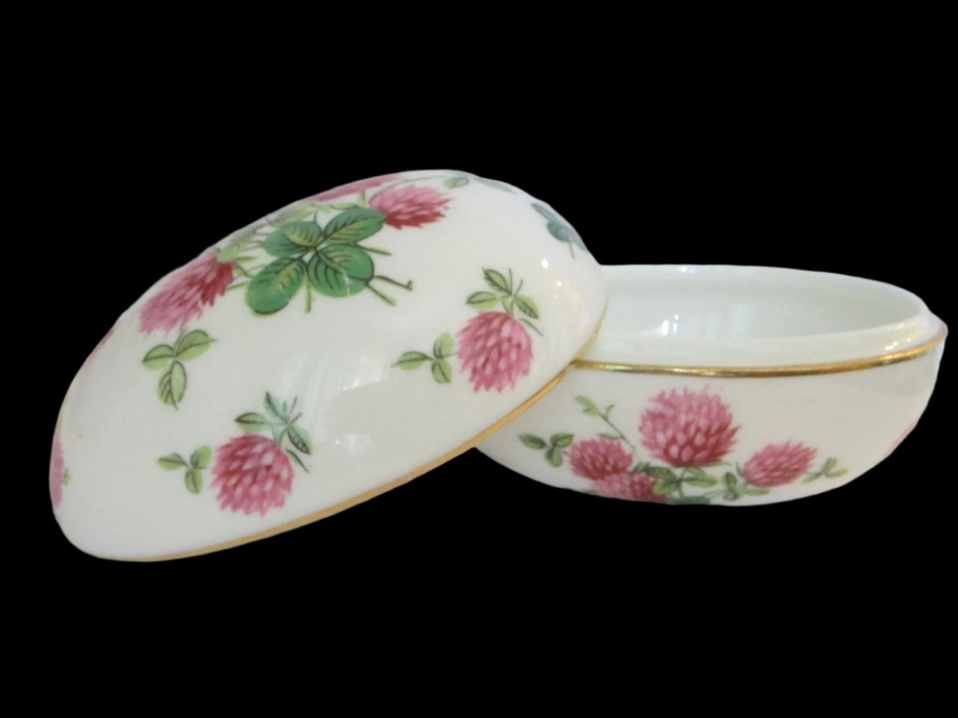 Hammersley Bone China England Raspberries Egg Box - Designer Unique Finds 
 - 2