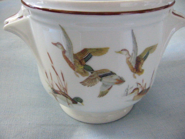 Porcelain Planter Dure Georges Boyer Limoges France Flying English Birds - Designer Unique Finds 
 - 3