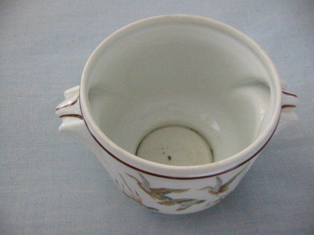 Porcelain Planter Dure Georges Boyer Limoges France Flying English Birds - Designer Unique Finds 
 - 2