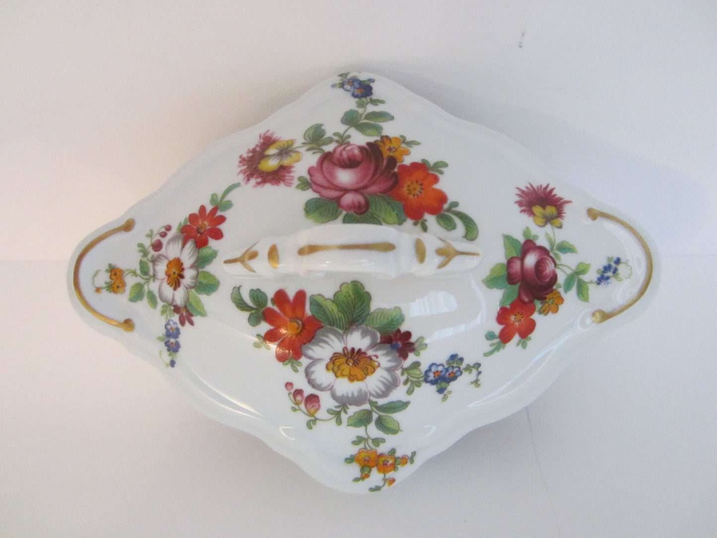 Romance Limoges France Porcelain Box Floral Decoration - Designer Unique Finds 
 - 6