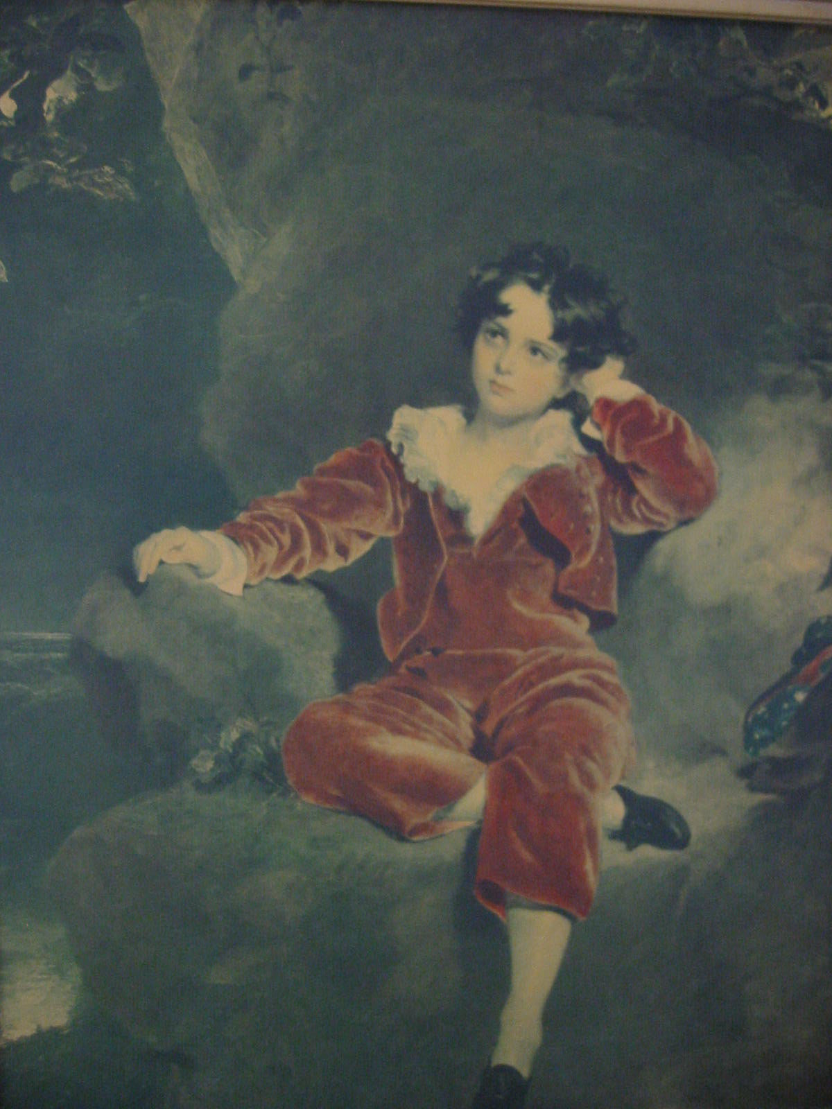 Son of JG Lambton Esq Portrait By Sir Thomas Lawrence - Designer Unique Finds 