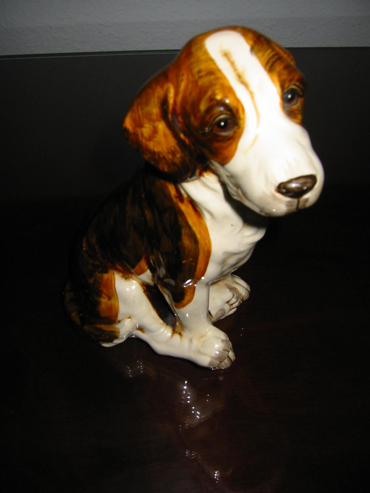 Ceramic Folk Art Dog Pottery Hand Painted Figurine - Designer Unique Finds 
 - 4