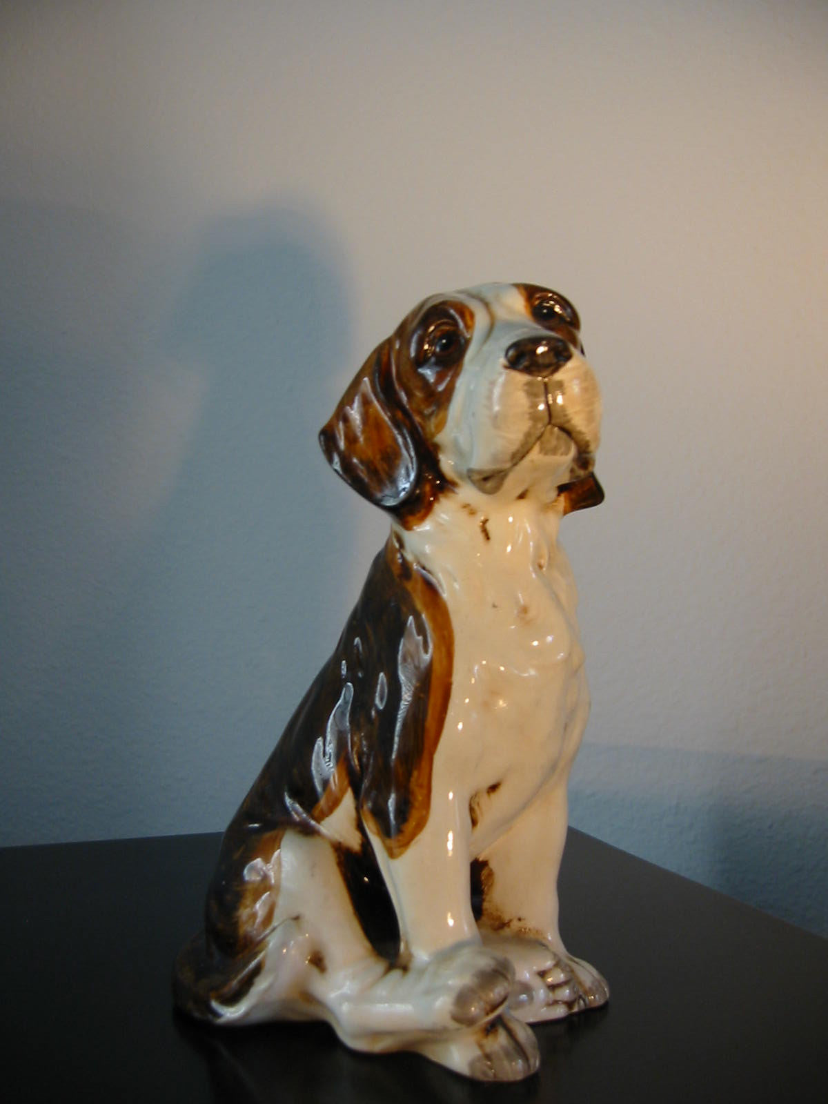 Ceramic Folk Art Dog Pottery Hand Painted Figurine - Designer Unique Finds 
 - 2