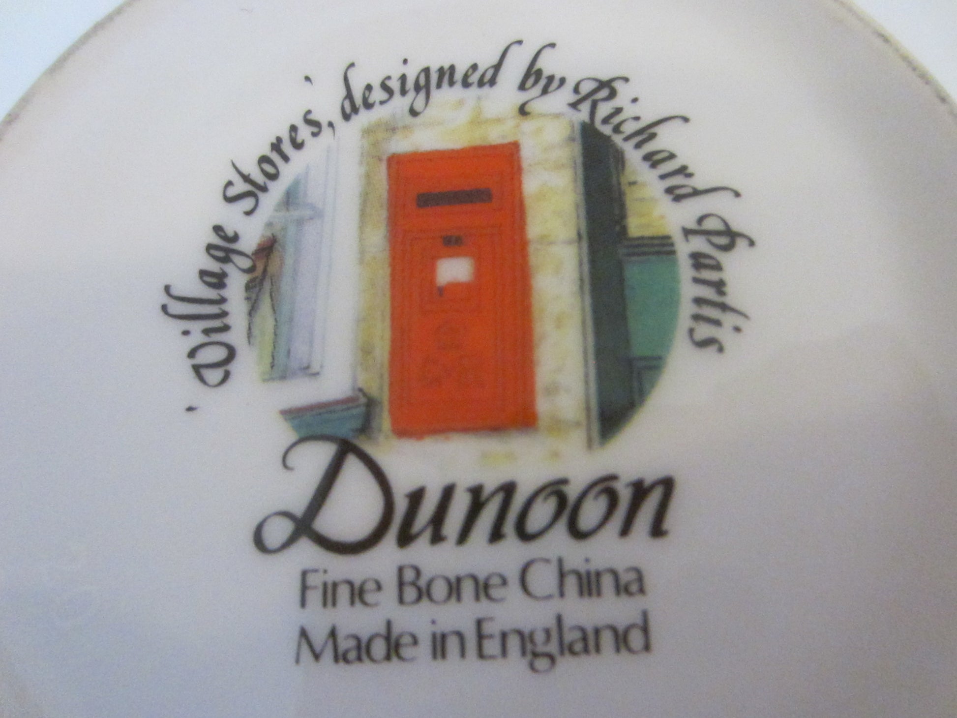 Dunoon Bone China England Porcelain Mug Set of Six Various Scenes - Designer Unique Finds 