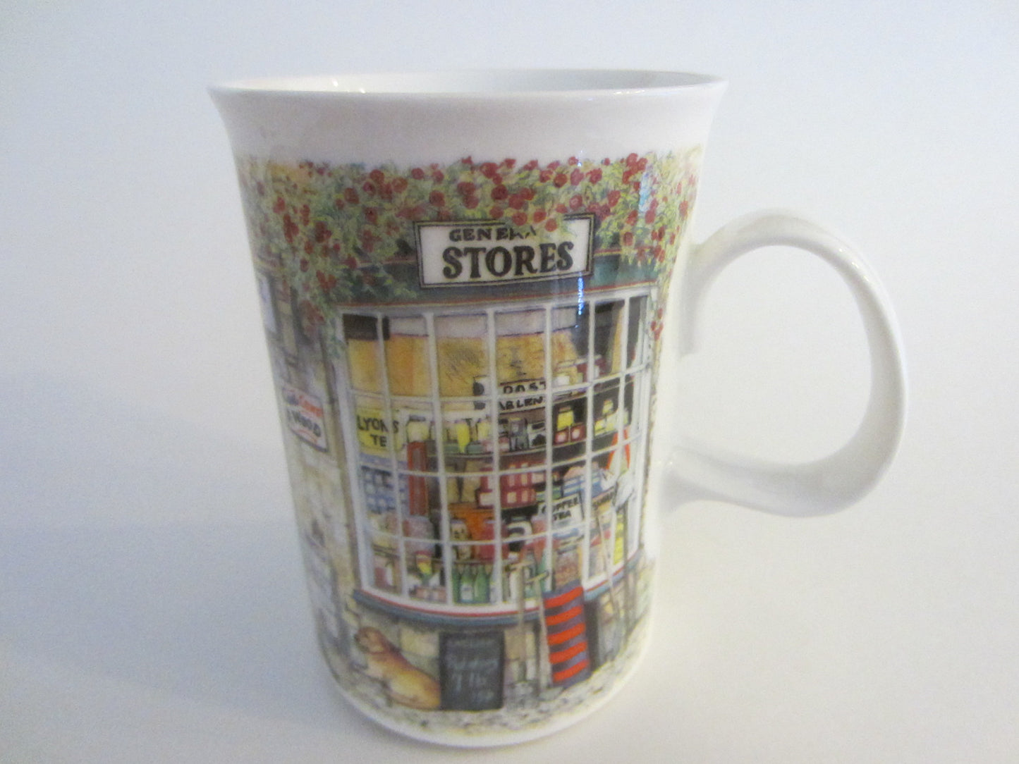 Dunoon Bone China England Porcelain Mug Set of Six Various Scenes - Designer Unique Finds 