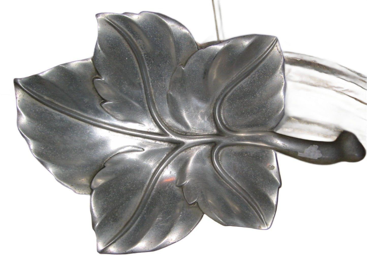 Royal Hickman Aluminum Maple Leaf Tray  Bruce Fox RH - Designer Unique Finds 