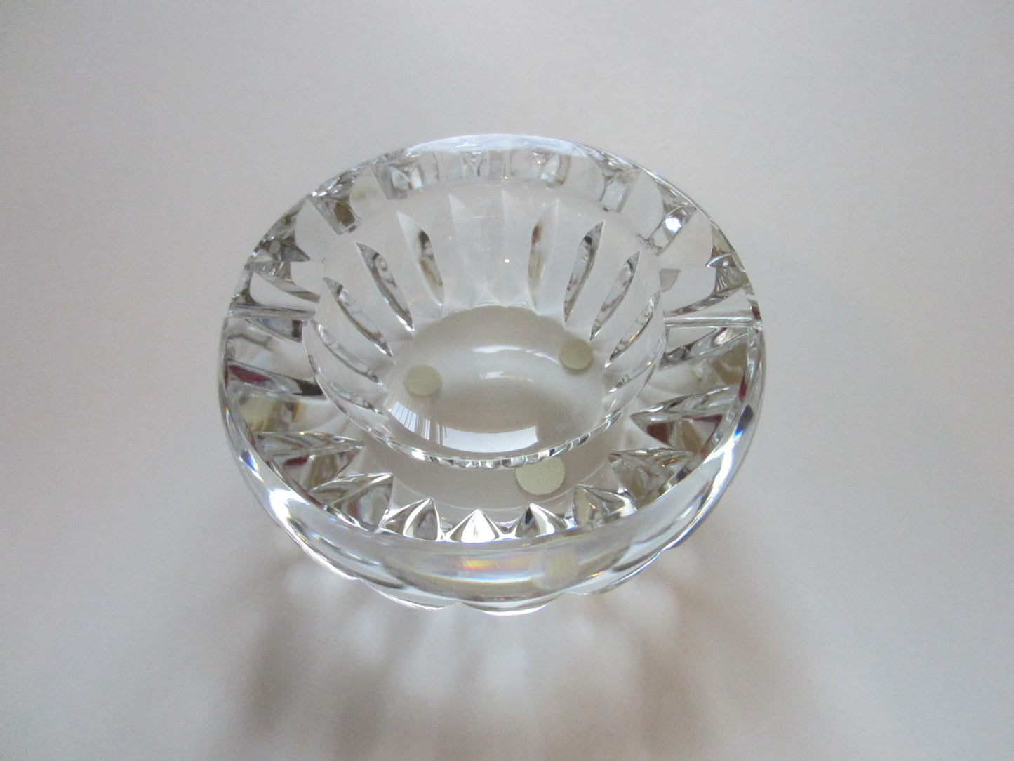 Baccarat France Crystal Ashtray