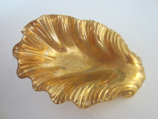 Stouffer Fine China Gold Leaf Bon Bon Dish With Gold Registered Trade Mark - Designer Unique Finds 