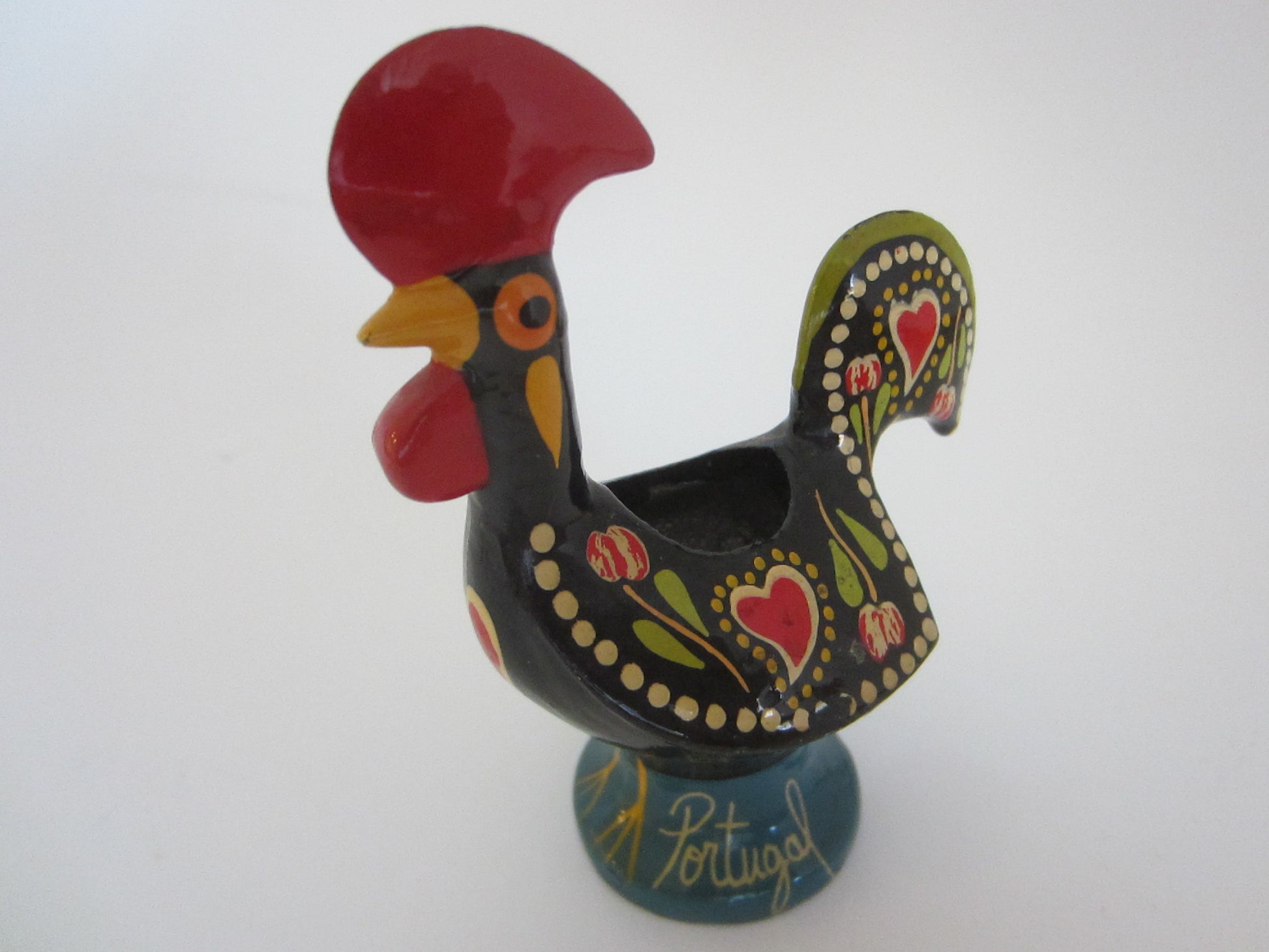 Portugal Traditional Rooster Kitchen Decor Toothpick Holder - Designer Unique Finds 