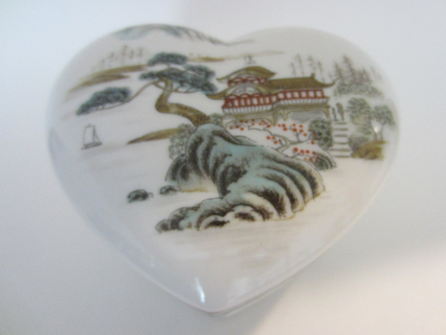 Fine China Exclusively For Ben Rickert Inc Japan Heart Shaped Box