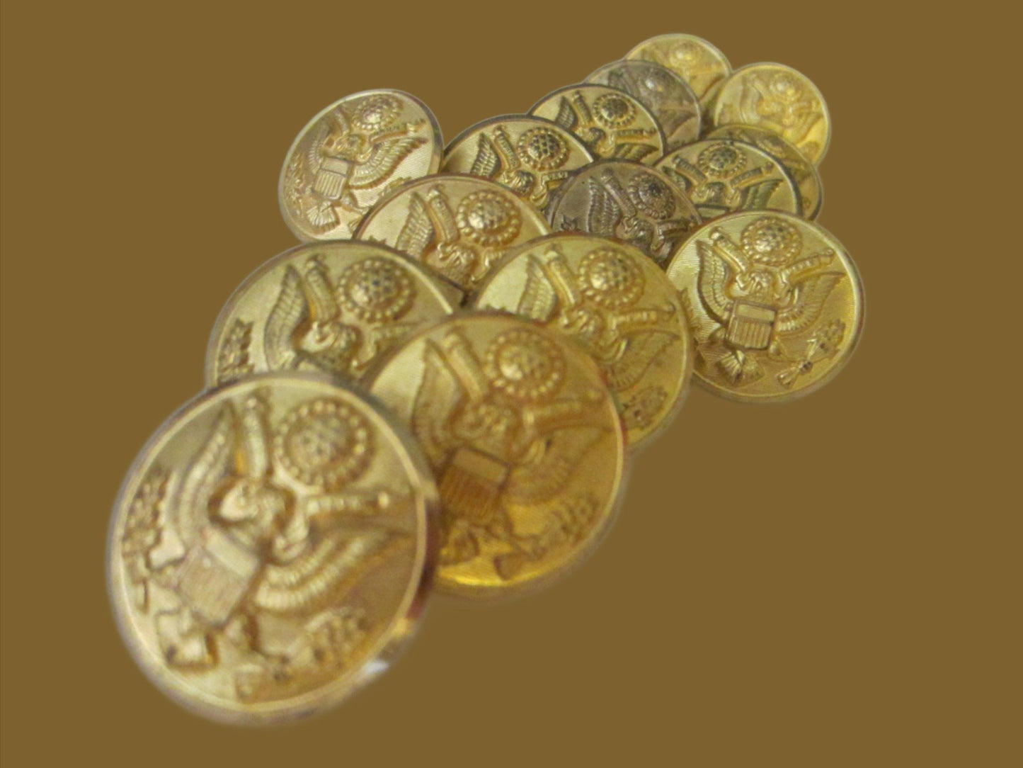 Waterbury Button Co Conn E Pluribus Unum Superior Quality Button Sets - Designer Unique Finds 