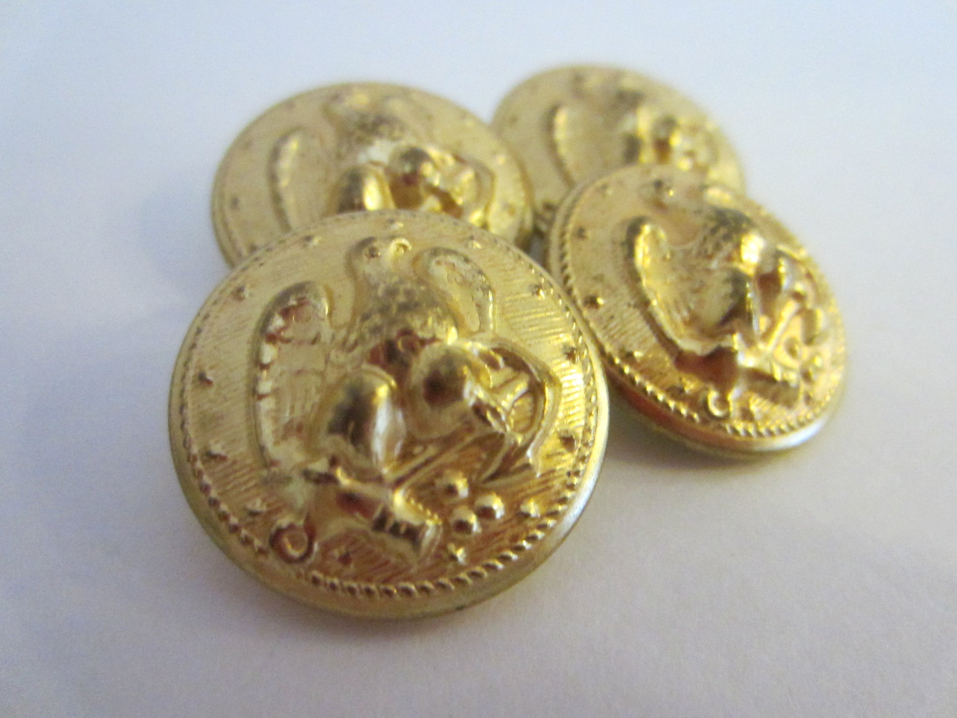 Waterbury Button Co Conn E Pluribus Unum Superior Quality Button Sets - Designer Unique Finds 