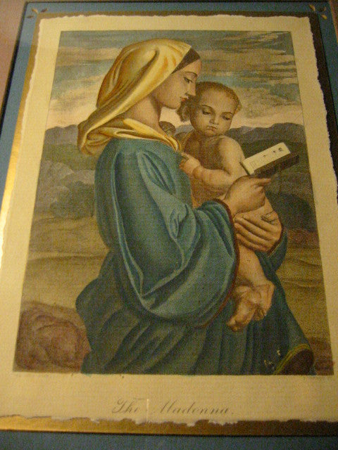 The Madonna T Vernon SC Illustrated Print Art From Colorado Springs - Designer Unique Finds 