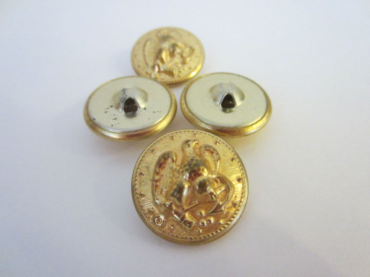 Waterbury Button Co Conn E Pluribus Unum Superior Quality Button Sets - Designer Unique Finds 