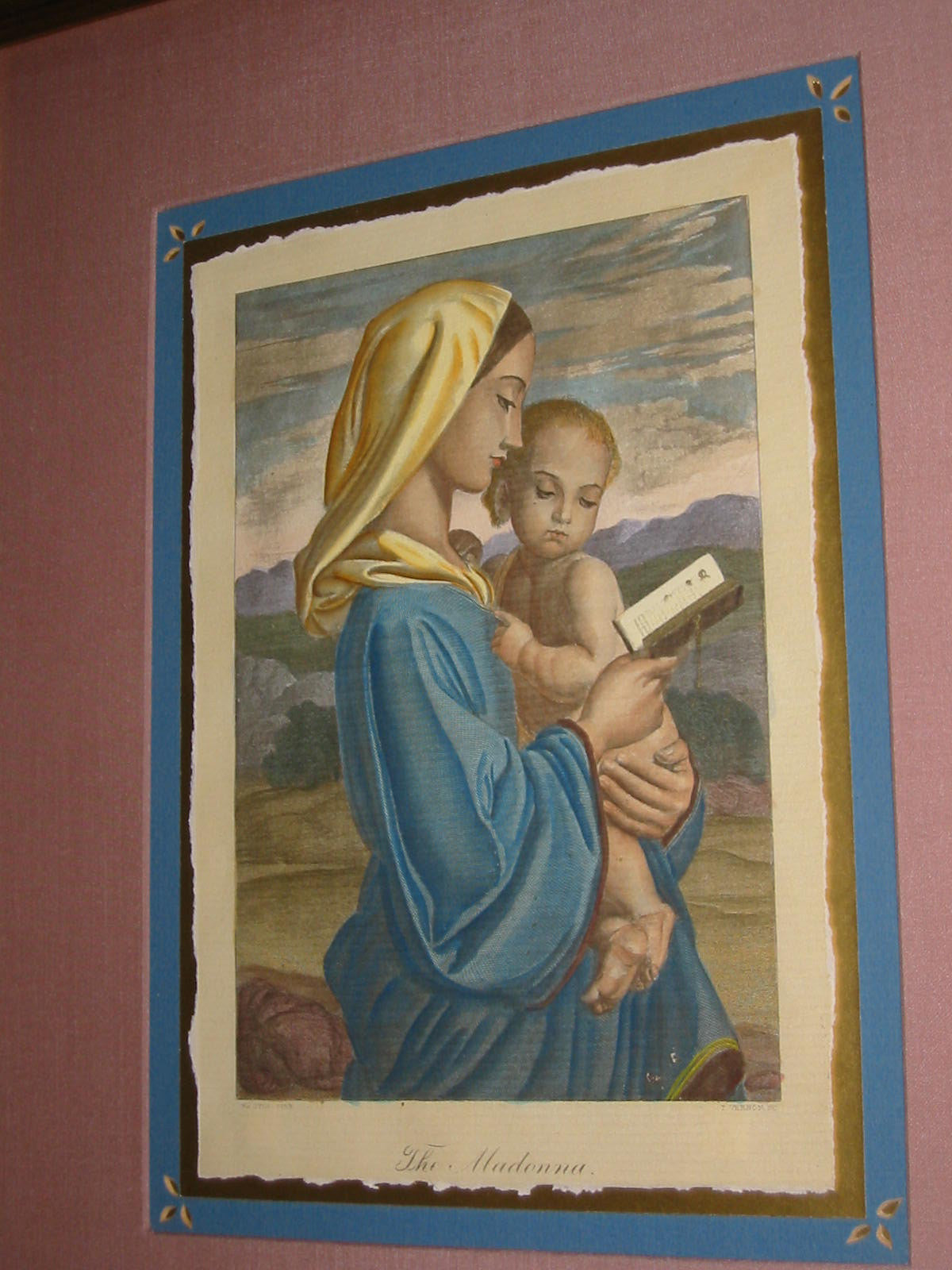 The Madonna T Vernon SC Illustrated Print Art From Colorado Springs - Designer Unique Finds 