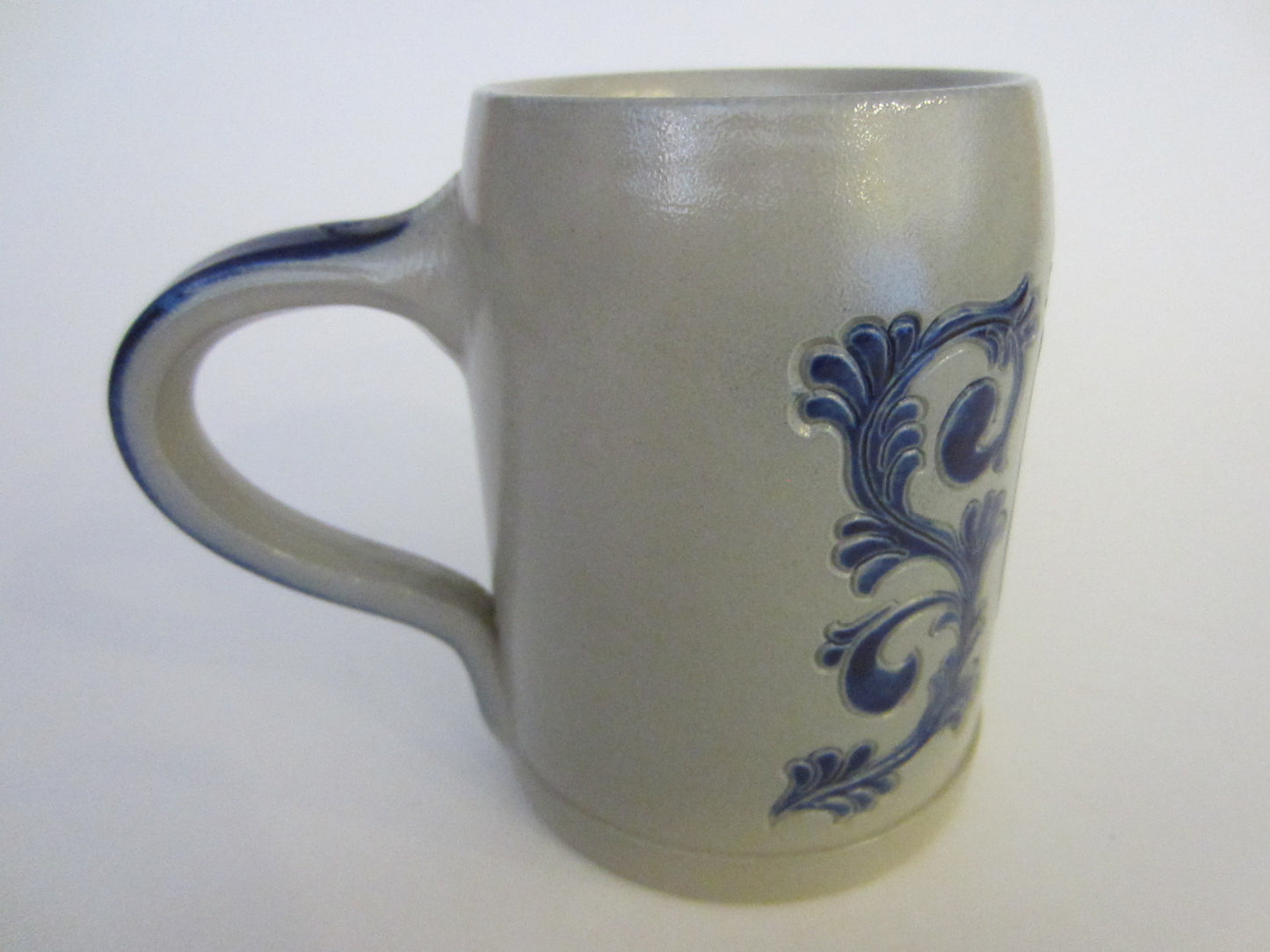 Goebel Merkelbach Salzgiasur Sachs Blue Eagle West Germany Salt Glaze Mug - Designer Unique Finds 