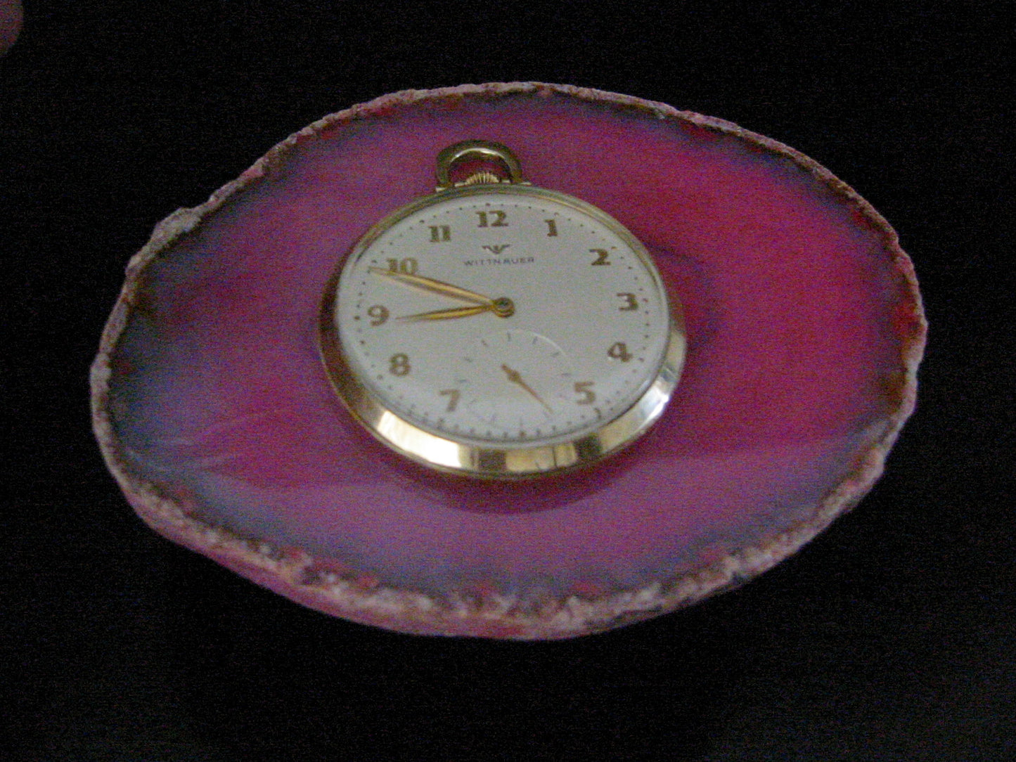 Wittnauer Swiss Pocket Watch 10 K Gold Filled 17 Jewels