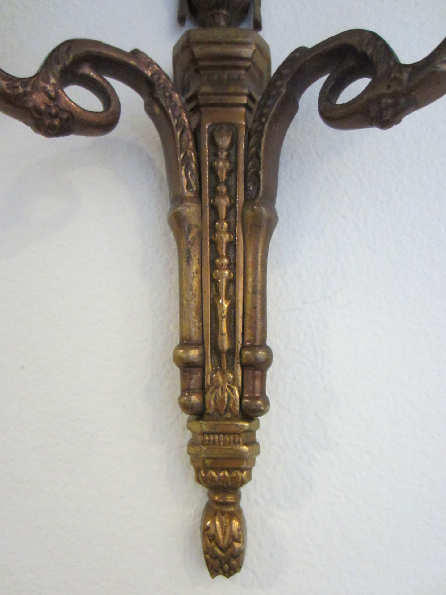 Regency Bronze Candle Sconce