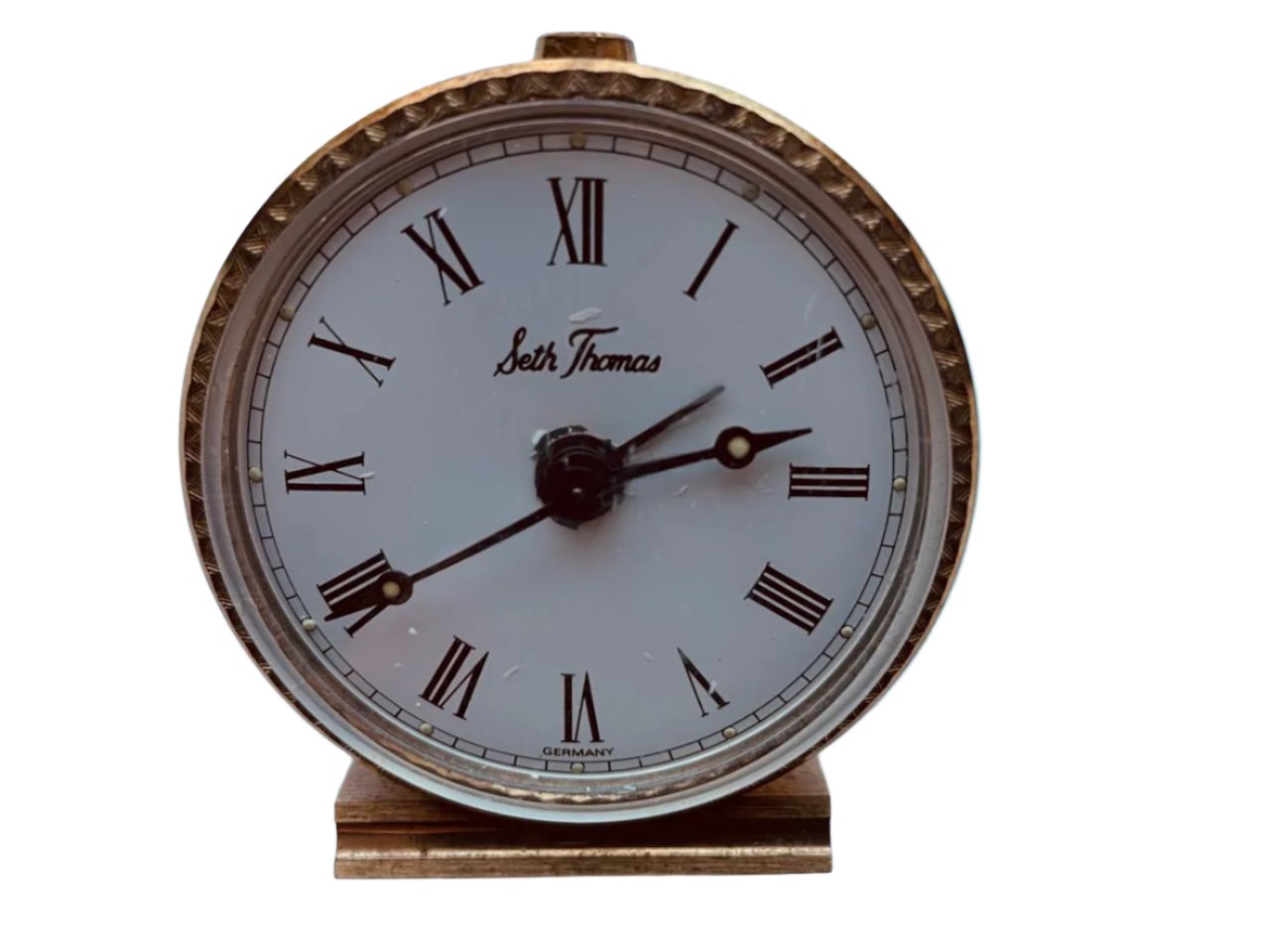 Seth Thomas Germany Miniature Hand Winding Table Clock