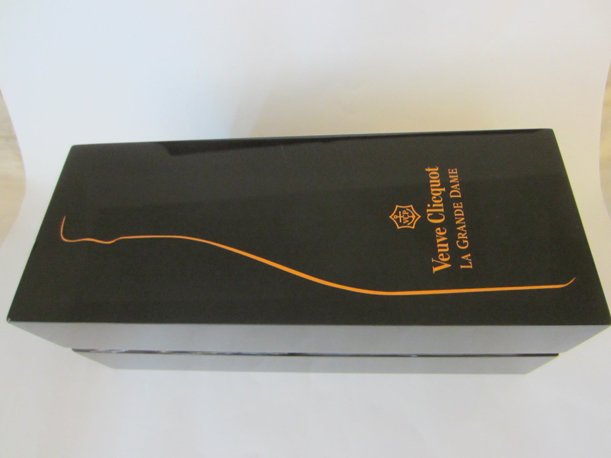 Veuve Clicquot La Grande Dame Lacquered French Champagne Box - Designer Unique Finds 