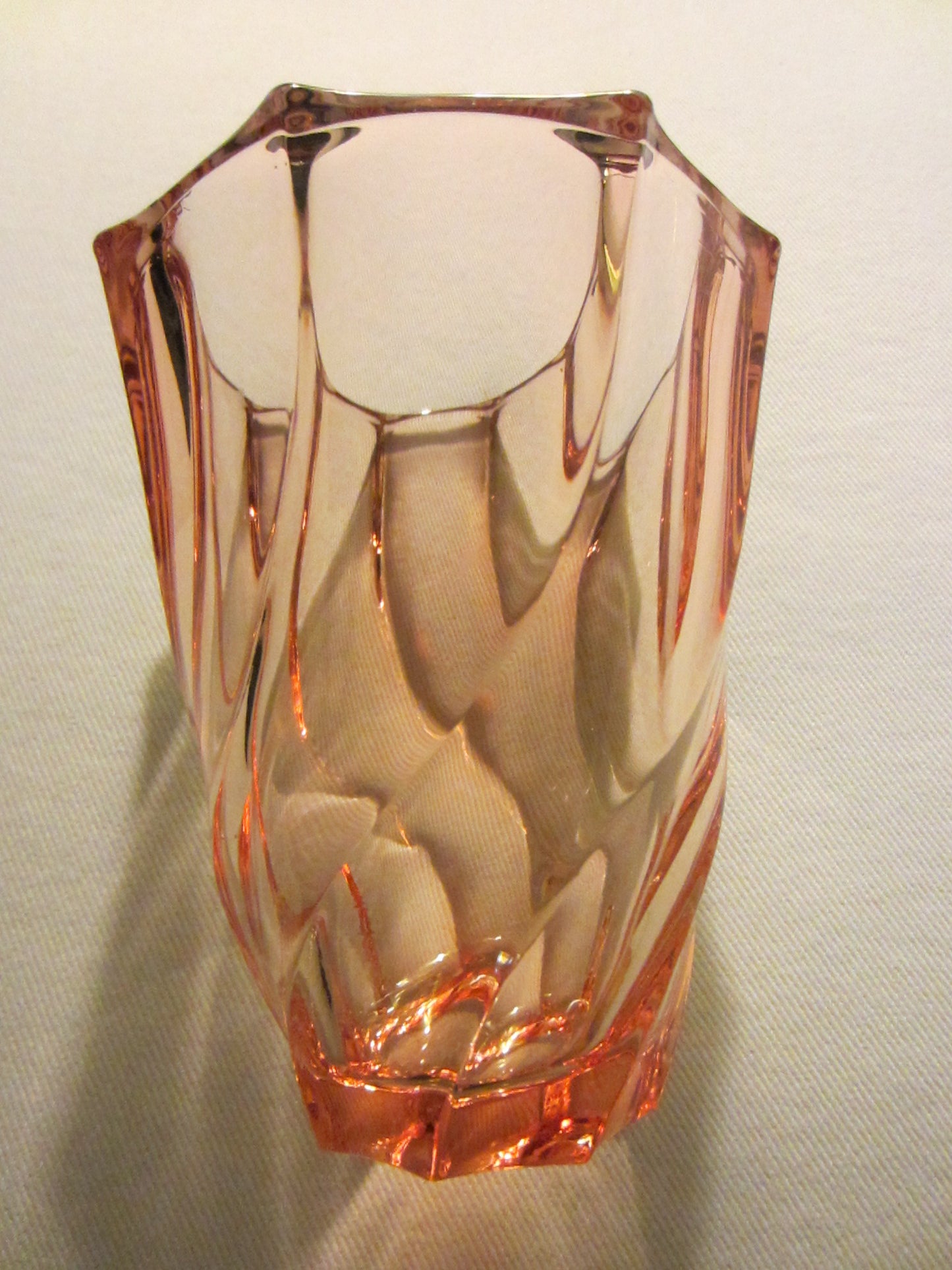 France Mid Century Champagne Glass Flower Vase - Designer Unique Finds 