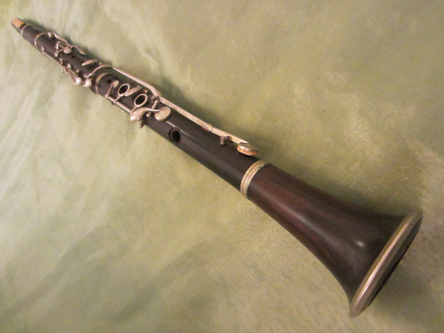 La Chapelle Germany Clarinet Circa Late 18th Century Silver Decoration