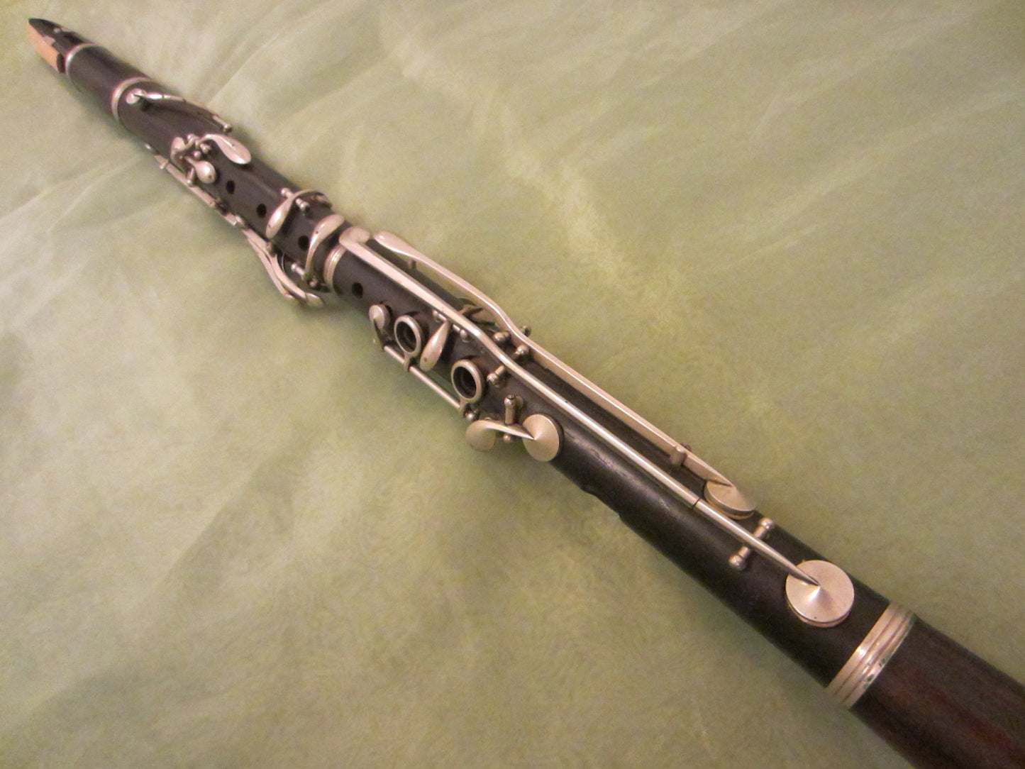 La Chapelle Germany Clarinet Circa Late 18th Century Silver Decoration - Designer Unique Finds 