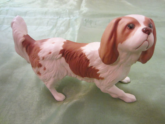 Beswick England Cavalier Dog Bisque Figurine Stamp Marks - Designer Unique Finds 
 - 1