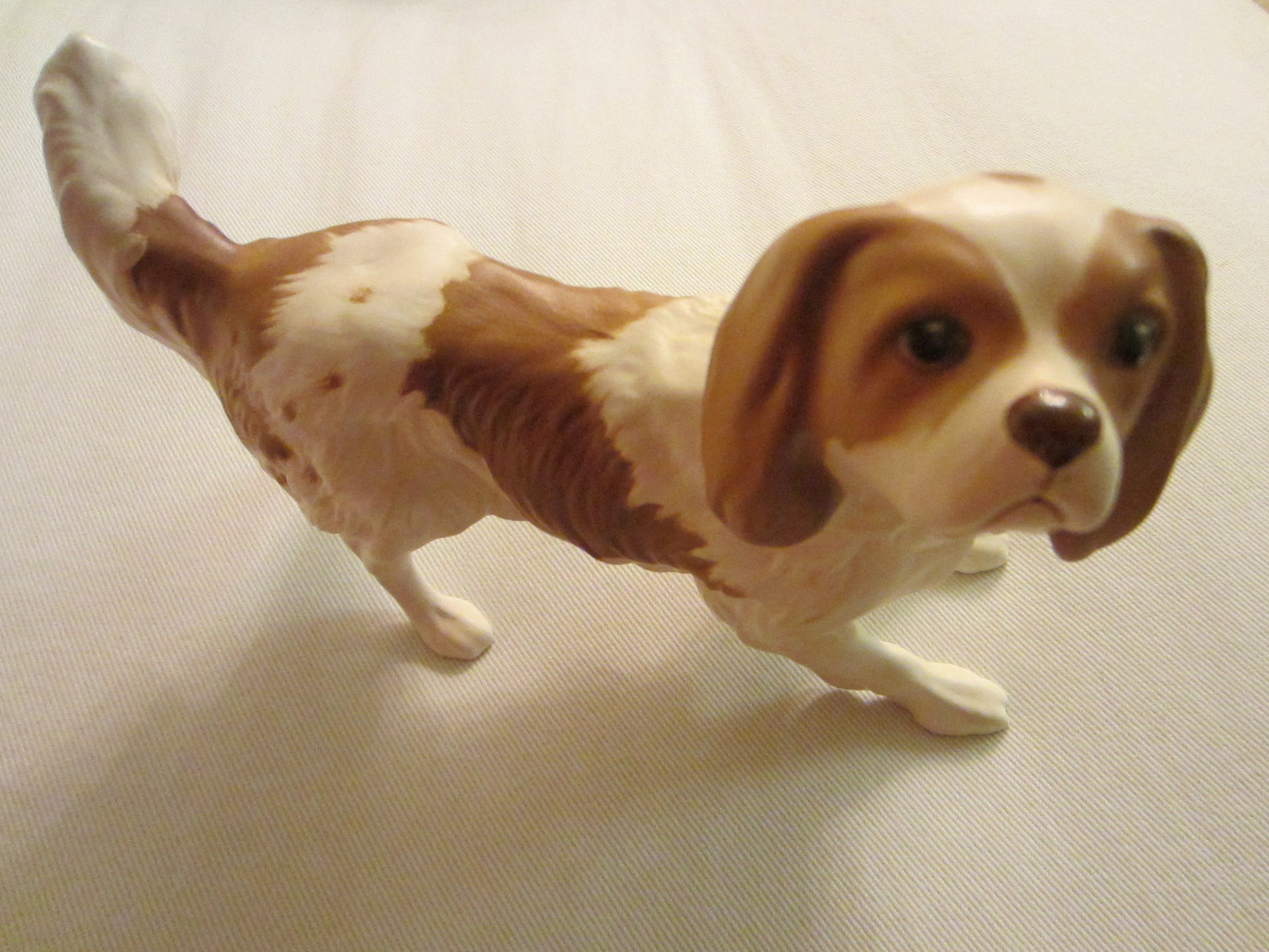 Beswick England Cavalier Dog Bisque Figurine Stamp Marks - Designer Unique Finds 
 - 3