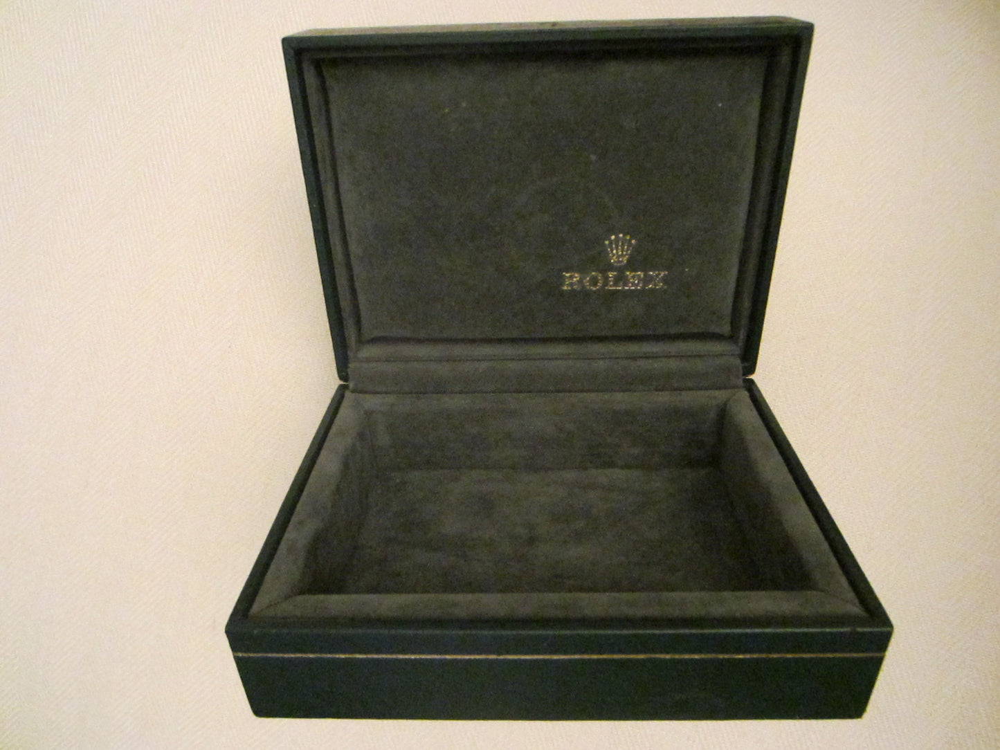 Rolex Swiss Hunter Green Collectors Watch Box - Designer Unique Finds 