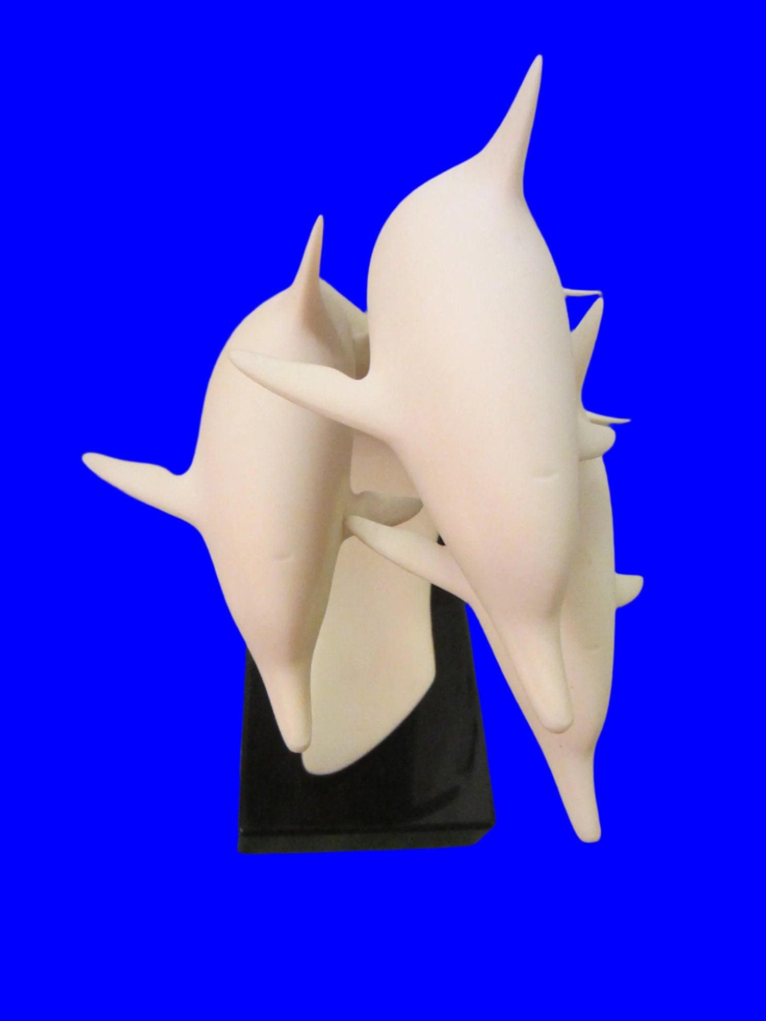 John Perry Three Dolphins Mid Century Modern Sculpture - Designer Unique Finds 
 - 2