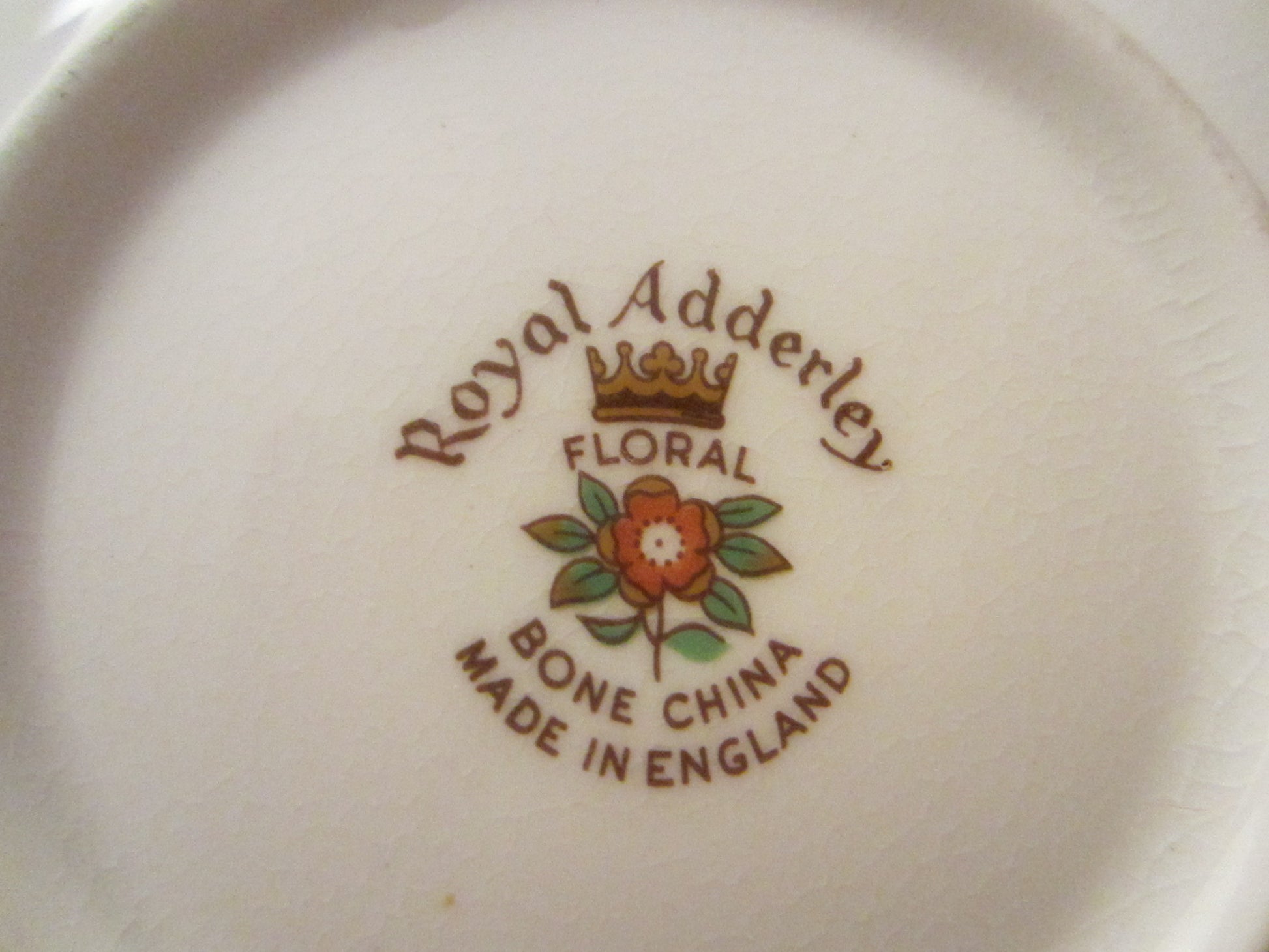 Royal Adderley Floral Bone China England Cats Portraits Decorative Trays - Designer Unique Finds 