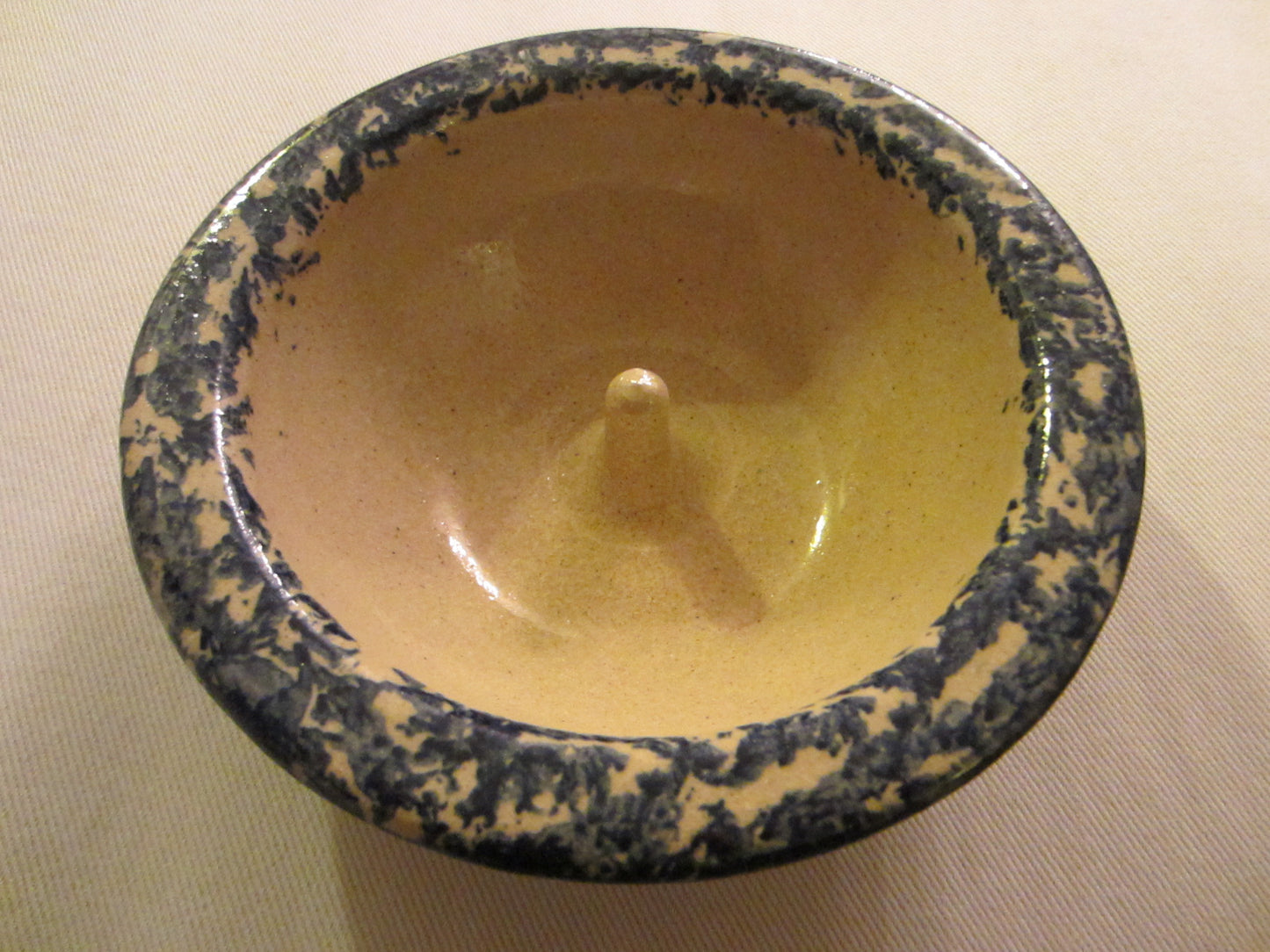 Stillmeadow Pottery Blue Earthen Ware Ring Holder Bowl - Designer Unique Finds 