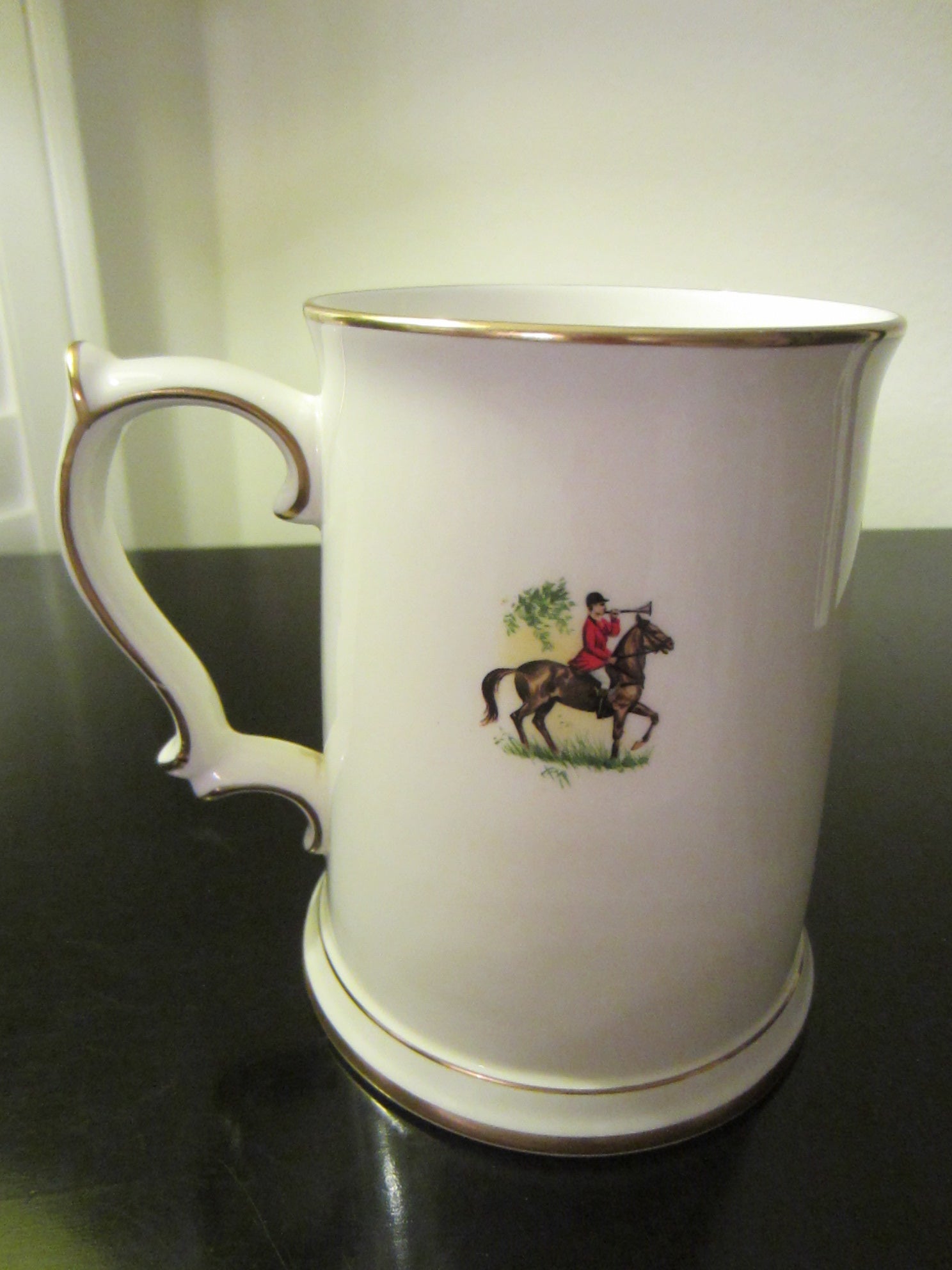 Royal Grafton Fine Bone China English Hunting Tankard Mug - Designer Unique Finds 