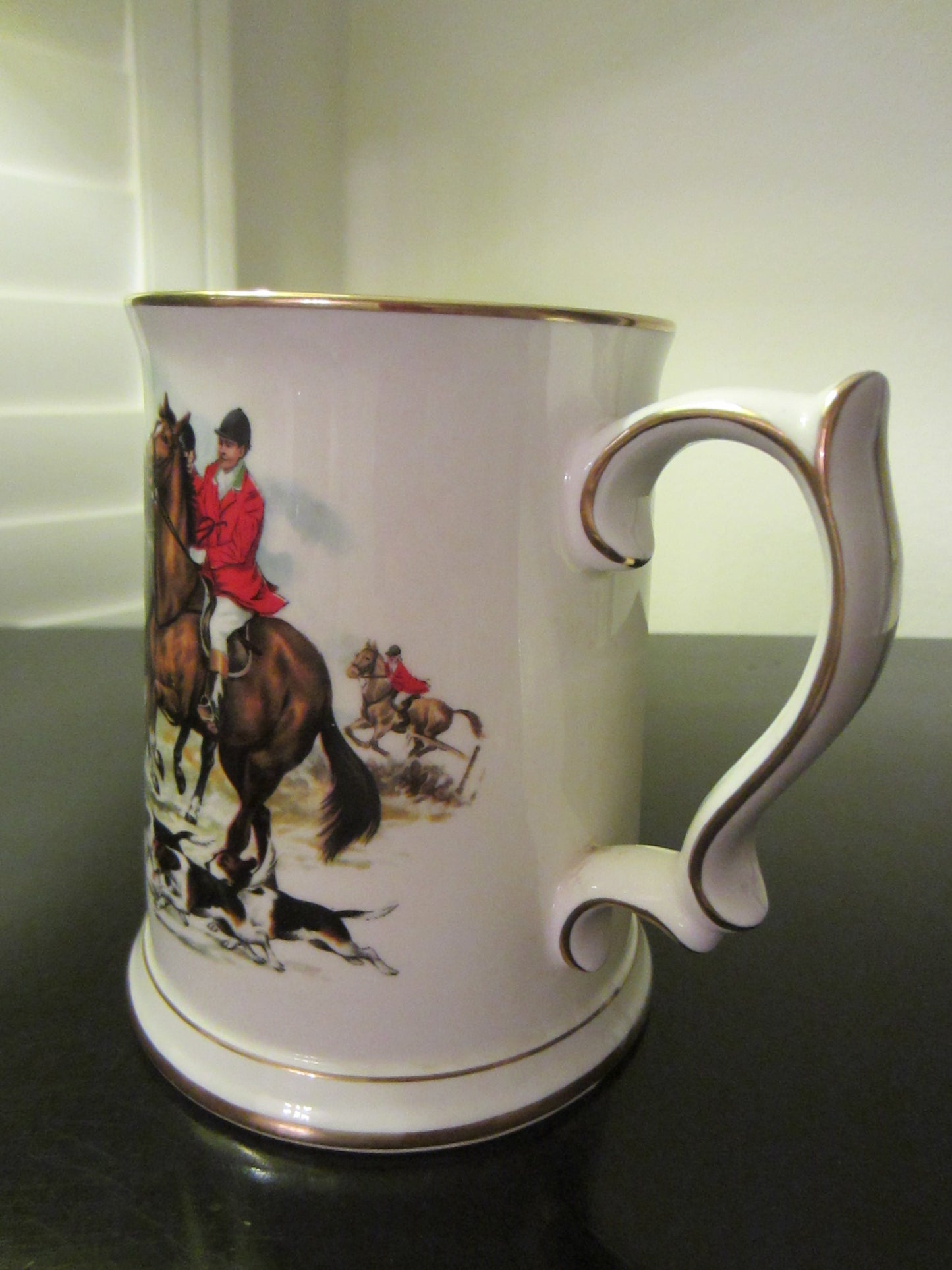 Royal Grafton Fine Bone China English Hunting Tankard Mug - Designer Unique Finds 