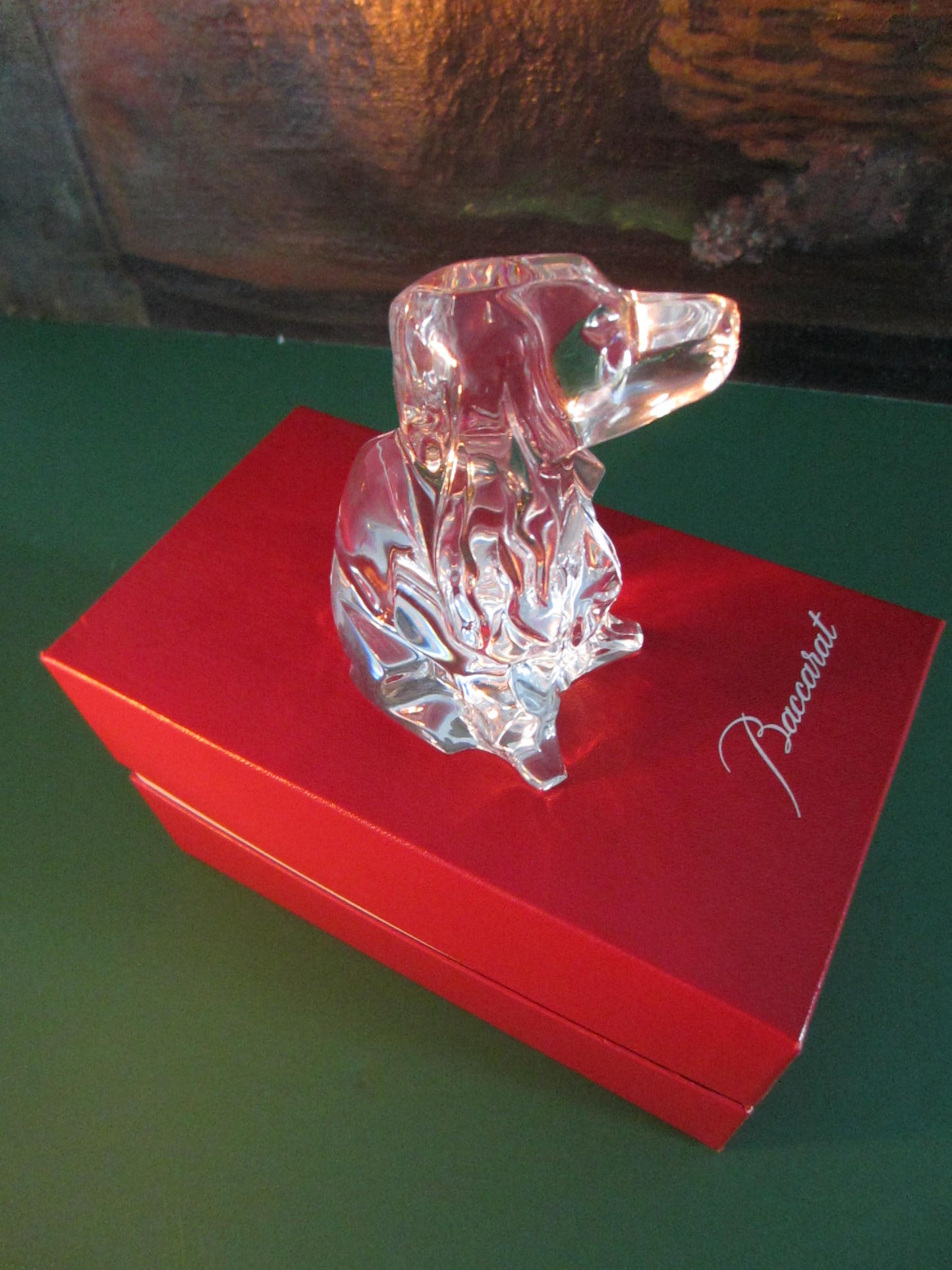 Baccarat France Crystal Dog - Designer Unique Finds  - 4