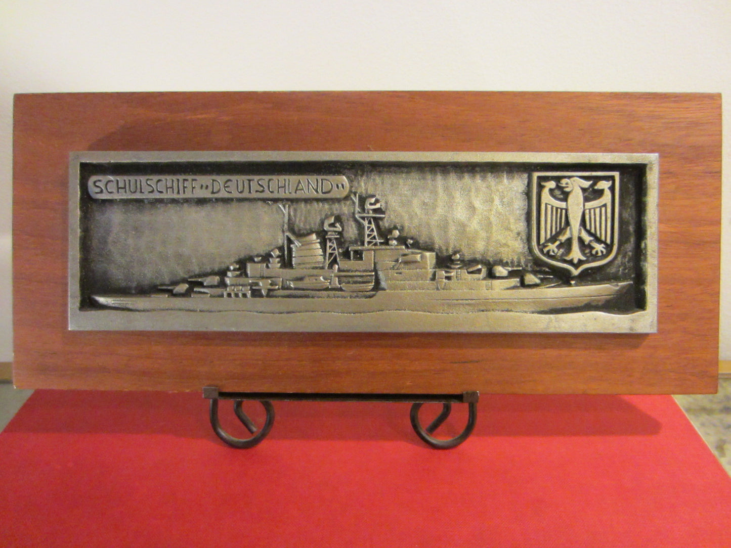 Schulschiff Deutschland Plaque Blohm Voss Hamburg WG Wall Decor - Designer Unique Finds 